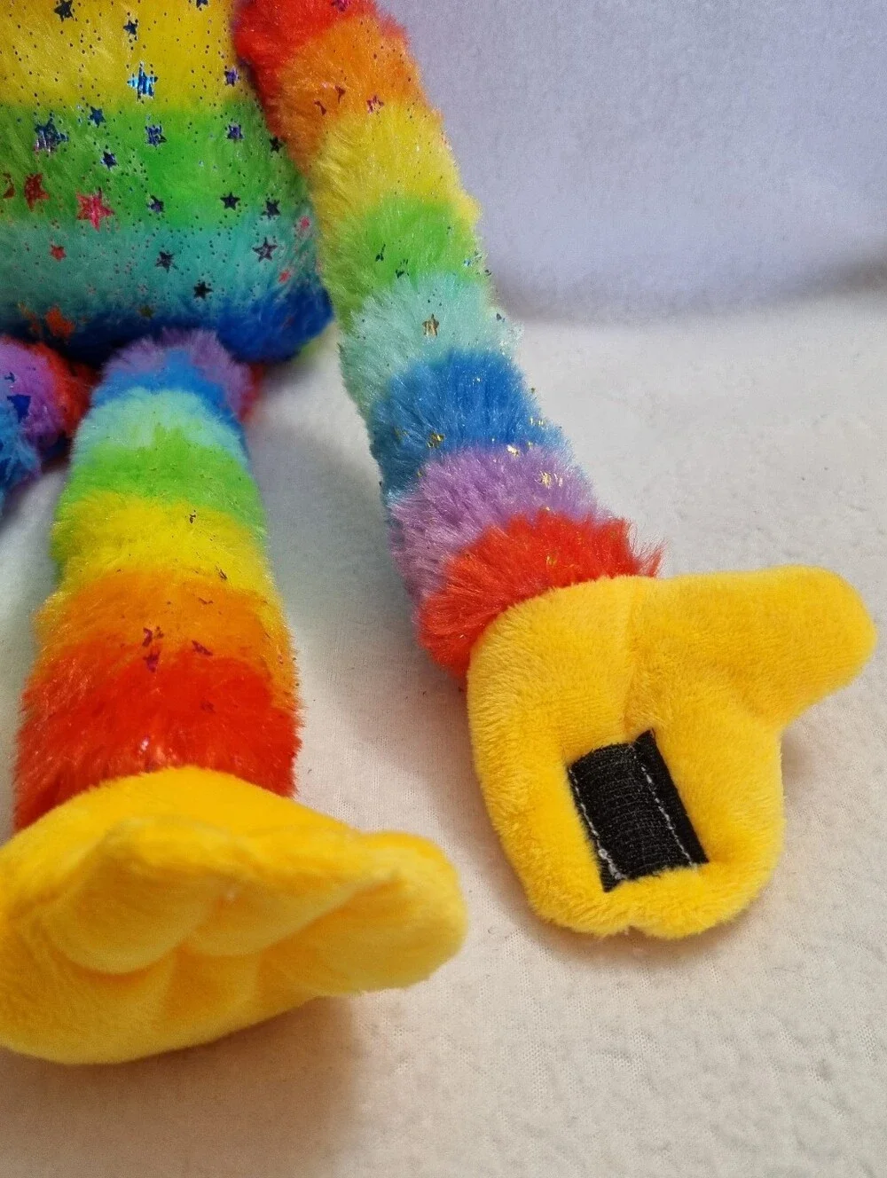 Poppy Playtime huggy wuggy plush doll stuffed animals size 15cm Shiny Rainbow